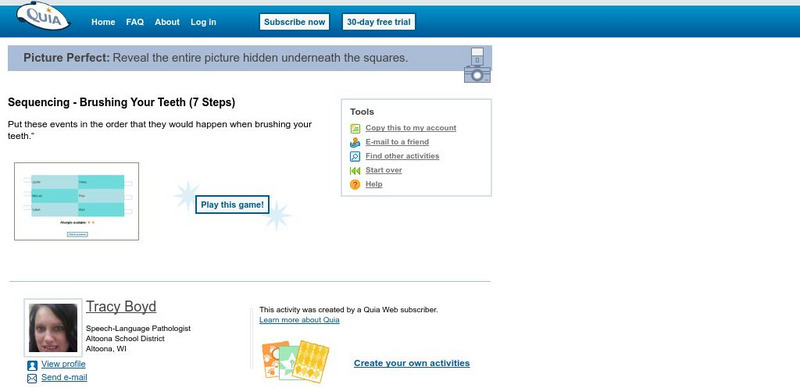 Quia: Brushing Your Teeth eBook Quia: Brushing Your Teeth eBook