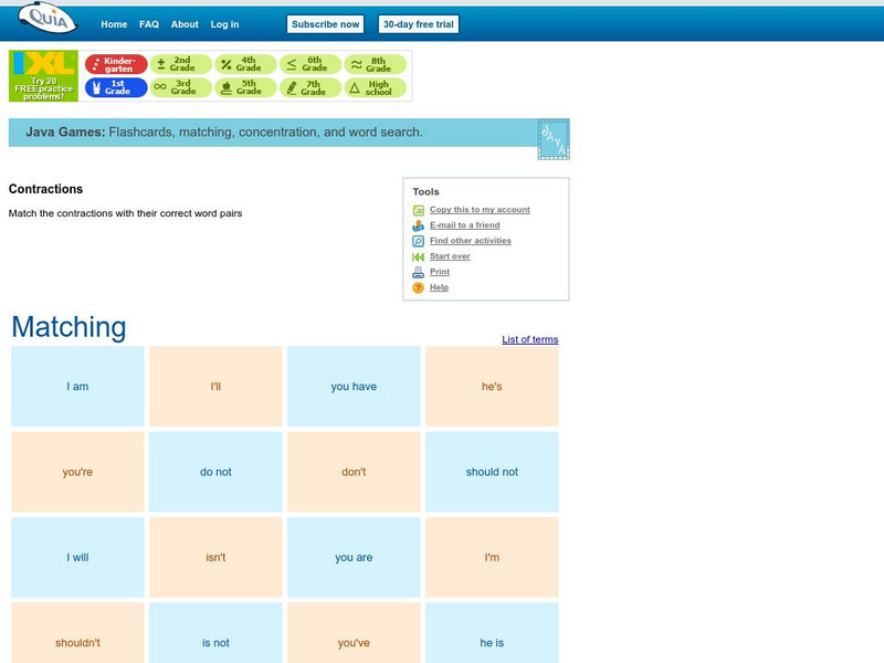 Quia: Donna Taylor Interactive Quia: Donna Taylor Interactive