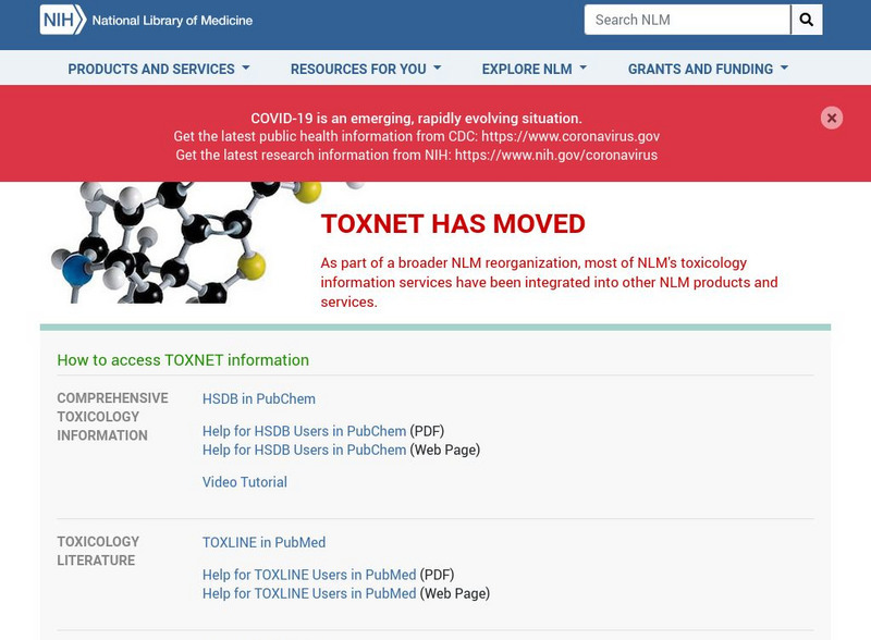 National Institutes of Health: Household Products Database Website National Institutes of Health: Household Products Database Website