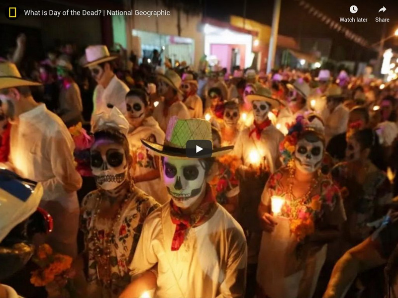 National Geographic: Celebrating Dia De Los Muertos Instructional Video National Geographic: Celebrating Dia De Los Muertos Instructional Video