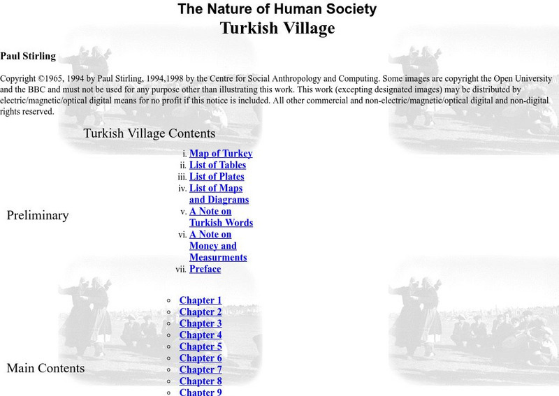 Csac: Turkish Village Website Csac: Turkish Village Website