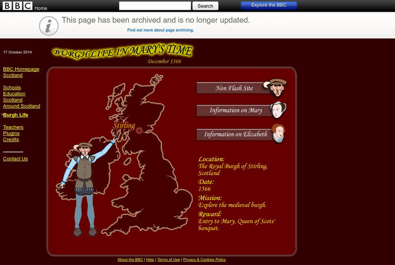 Bbc: Burgh Life in Mary's Time Interactive Bbc: Burgh Life in Mary's Time Interactive