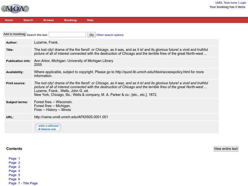 Making of America: The Lost City! Primary Making of America: The Lost City! Primary