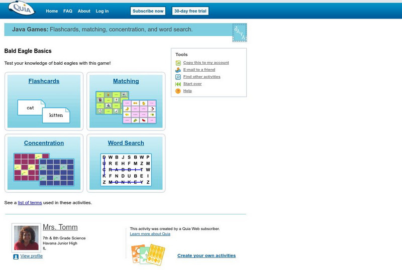 Quia: Bald Eagle Basics Interactive Quia: Bald Eagle Basics Interactive