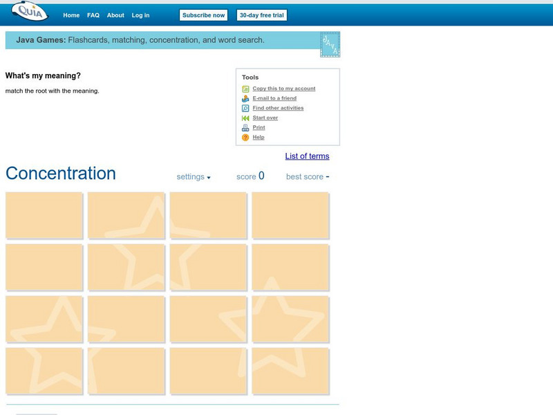 Quia: What's My Meaning Interactive Quia: What's My Meaning Interactive