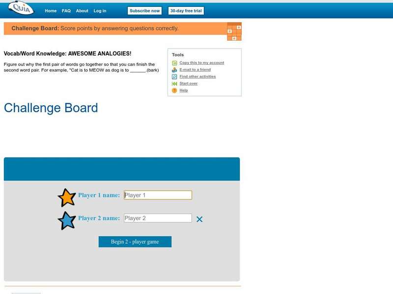Quia: Tracy Boyd Interactive Quia: Tracy Boyd Interactive