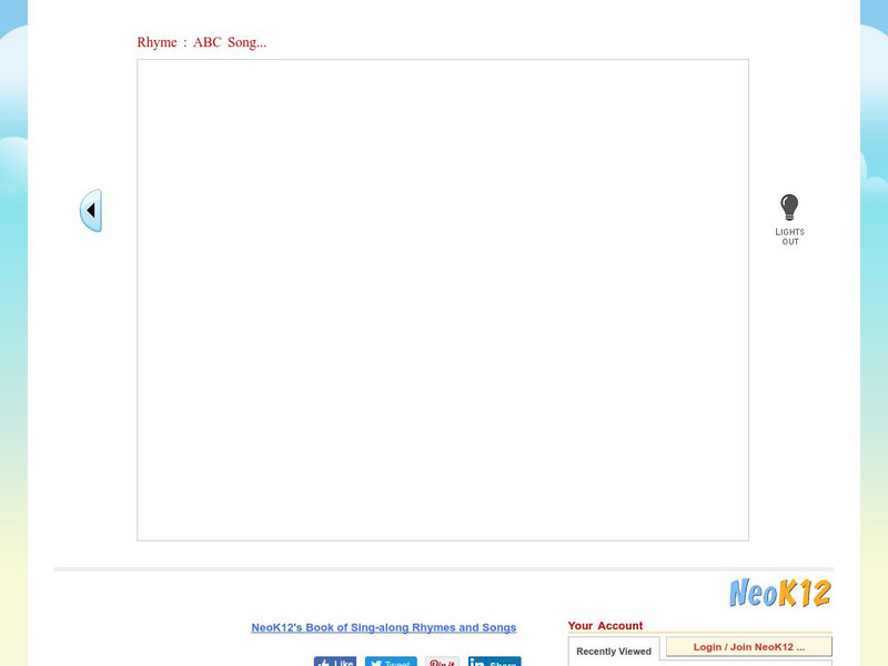 Neo K12: Rhyme: Abc Song Instructional Video Neo K12: Rhyme: Abc Song Instructional Video