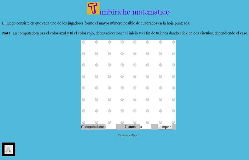 Red Escolar: Timbiriche Matematico Interactive Red Escolar: Timbiriche Matematico Interactive