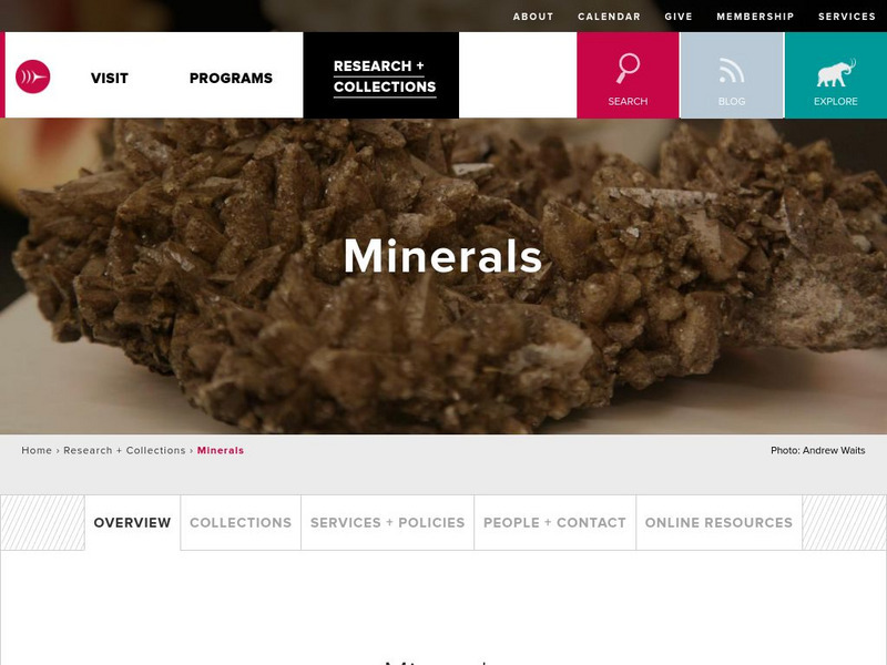 Burke Museum: Research and Collections: Geology Website Burke Museum: Research and Collections: Geology Website