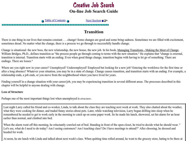 Amby: Career Transition Article Amby: Career Transition Article