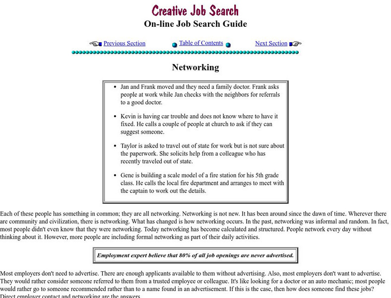 Amby: Job Networking Article Amby: Job Networking Article