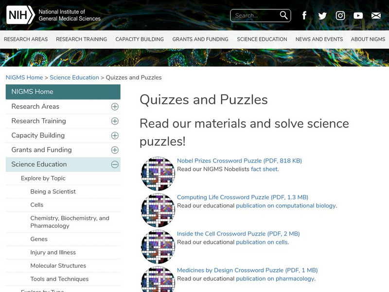 Nih: Science Iq: Cells Unknown Type Nih: Science Iq: Cells Unknown Type