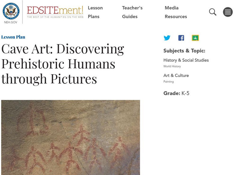 Neh: Edsit Ement: Cave Art Lesson Plan Neh: Edsit Ement: Cave Art Lesson Plan