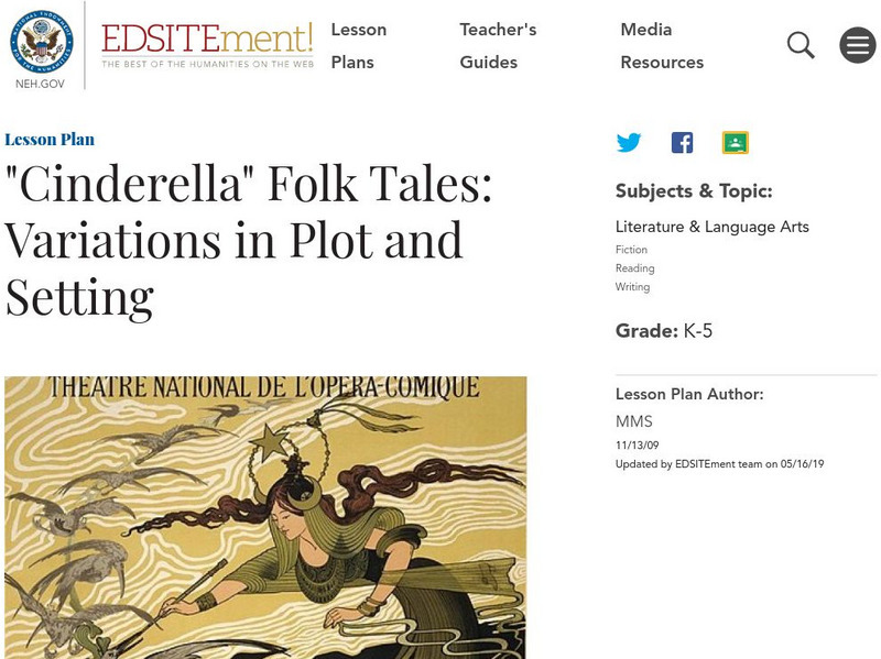 Neh: Edsit Ement: Variations in Plot and Setting Lesson Plan Neh: Edsit Ement: Variations in Plot and Setting Lesson Plan