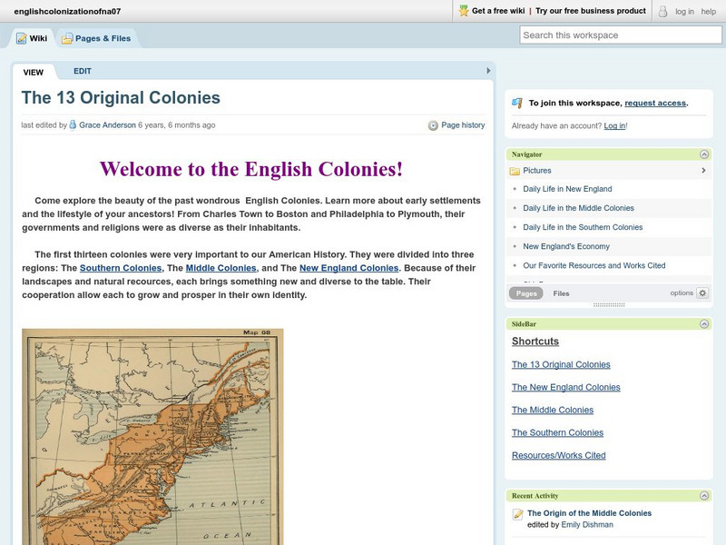 Daily Life in the Southern Colonies Handout Daily Life in the Southern Colonies Handout