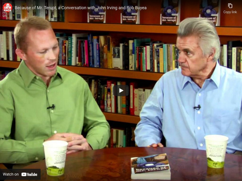 Penguin Random House: Rh Kids: Because of Mr. Terupt, a Conversation: John Irving and Rob Buyea Instructional Video Penguin Random House: Rh Kids: Because of Mr. Terupt, a Conversation: John Irving and Rob Buyea Instructional Video