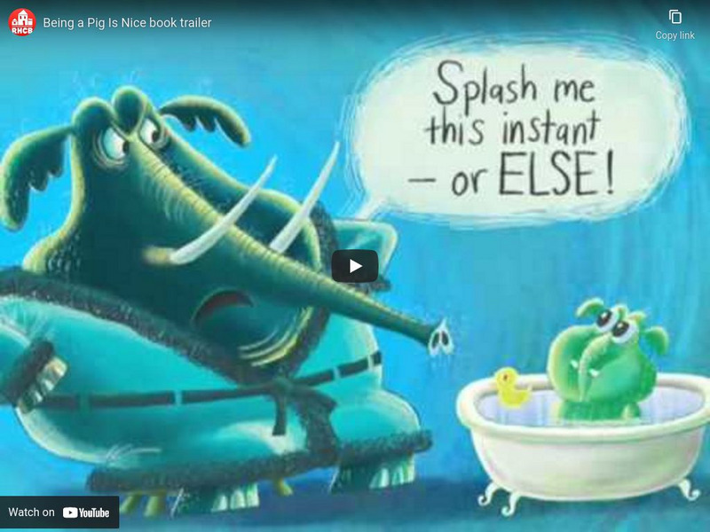 Penguin Random House: Rh Kids: Being a Pig Is Nice: Book Trailer Instructional Video Penguin Random House: Rh Kids: Being a Pig Is Nice: Book Trailer Instructional Video
