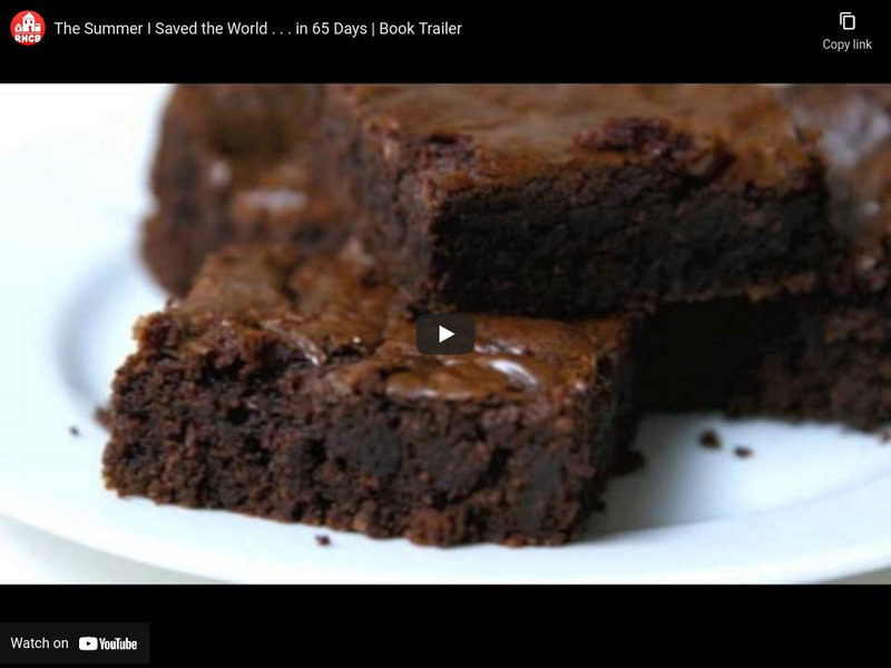 Penguin Random House: Rh Kids: The Summer I Saved the World, in 65 Days by Michele Weber Hurwitz Instructional Video Penguin Random House: Rh Kids: The Summer I Saved the World, in 65 Days by Michele Weber Hurwitz Instructional Video