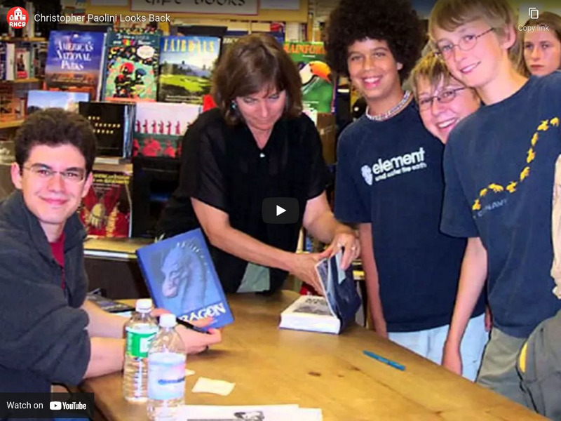 Penguin Random House: Christopher Paolini Looks Back Instructional Video Penguin Random House: Christopher Paolini Looks Back Instructional Video