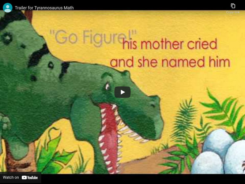 Penguin Random House: Book Trailer Tyrannosaurus Math by Michelle Markel; Illustrated by Doug Cushman Instructional Video Penguin Random House: Book Trailer Tyrannosaurus Math by Michelle Markel; Illustrated by Doug Cushman Instructional Video