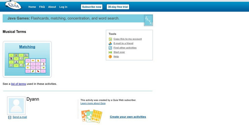 Quia: Music Terms Matching Game Interactive Quia: Music Terms Matching Game Interactive