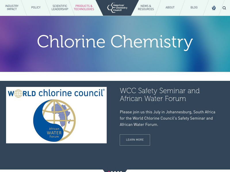 Chlorine Chemistry Division Website