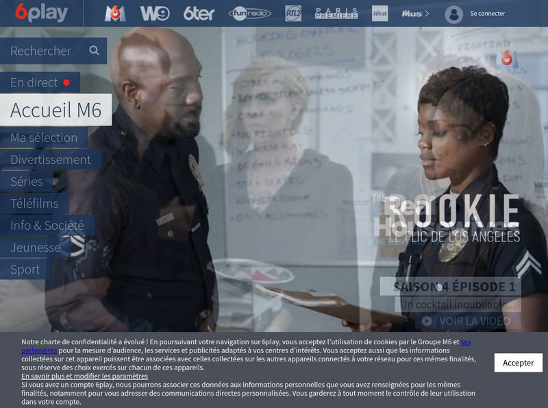 6 Play: M6: Programmes Website 6 Play: M6: Programmes Website