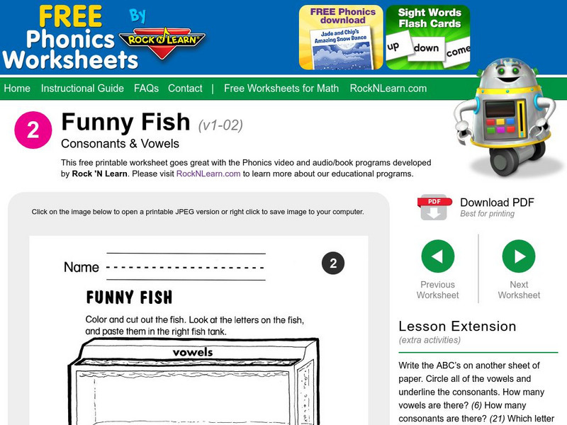 Rock 'N Learn: Funny Fish Unknown Type Rock 'N Learn: Funny Fish Unknown Type