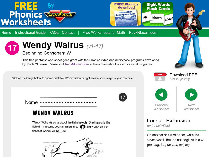 Rock 'N Learn: Wendy Walrus Unknown Type Rock 'N Learn: Wendy Walrus Unknown Type