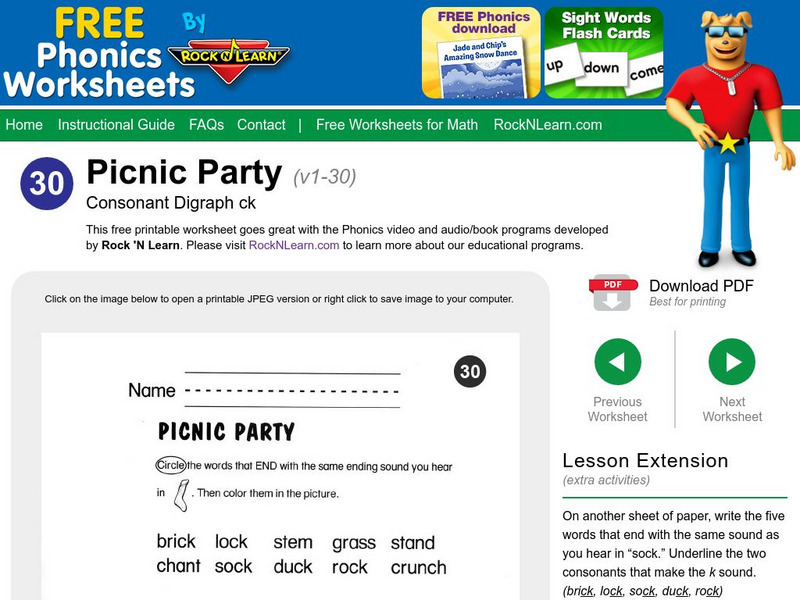 Rock 'N Learn: Picnic Party Unknown Type Rock 'N Learn: Picnic Party Unknown Type