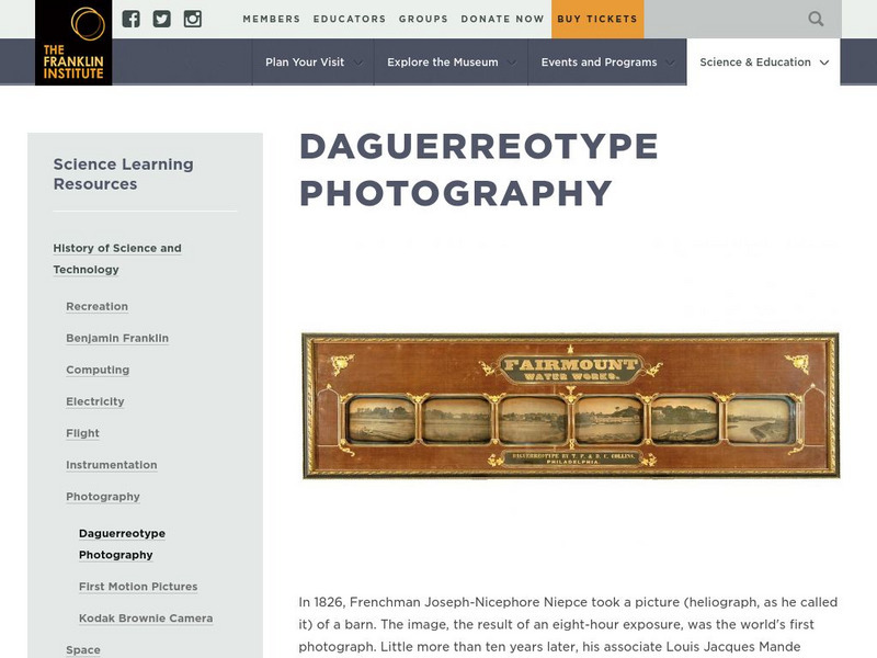 Daguerreotype Cameras Website Daguerreotype Cameras Website