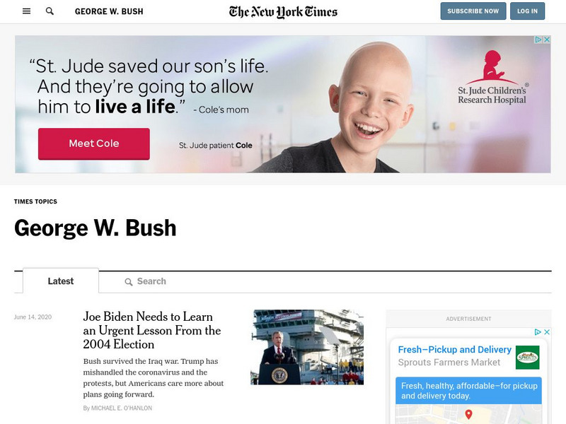 New York Times: Topics: George W. Bush: Medicare Handout New York Times: Topics: George W. Bush: Medicare Handout