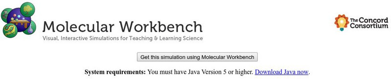 The Concord Consortium: Molecular Workbench: Newton's Cradle Interactive