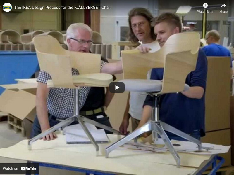 Ikea: The Ikea Design Process for the Fjallberget Chair Instructional Video Ikea: The Ikea Design Process for the Fjallberget Chair Instructional Video