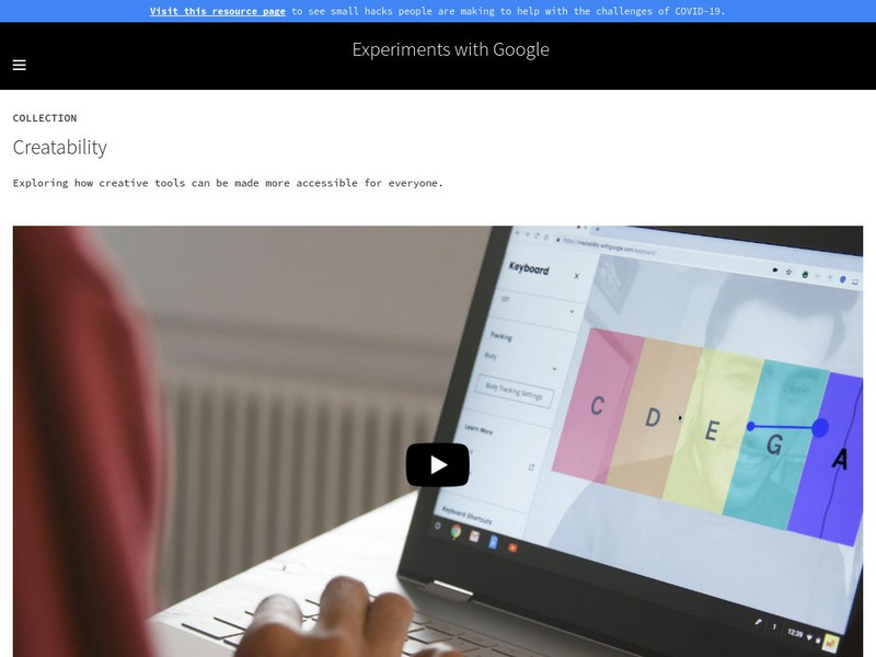 Google: Experiments With Google: Creatability Interactive Google: Experiments With Google: Creatability Interactive