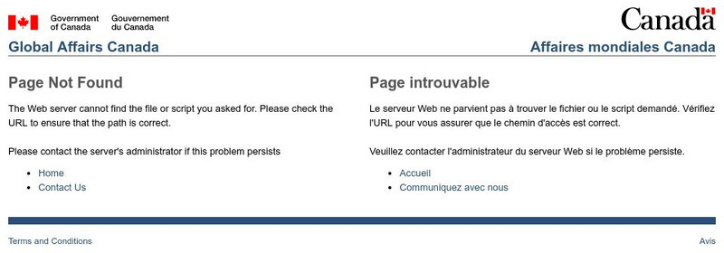 Canada Europa Website