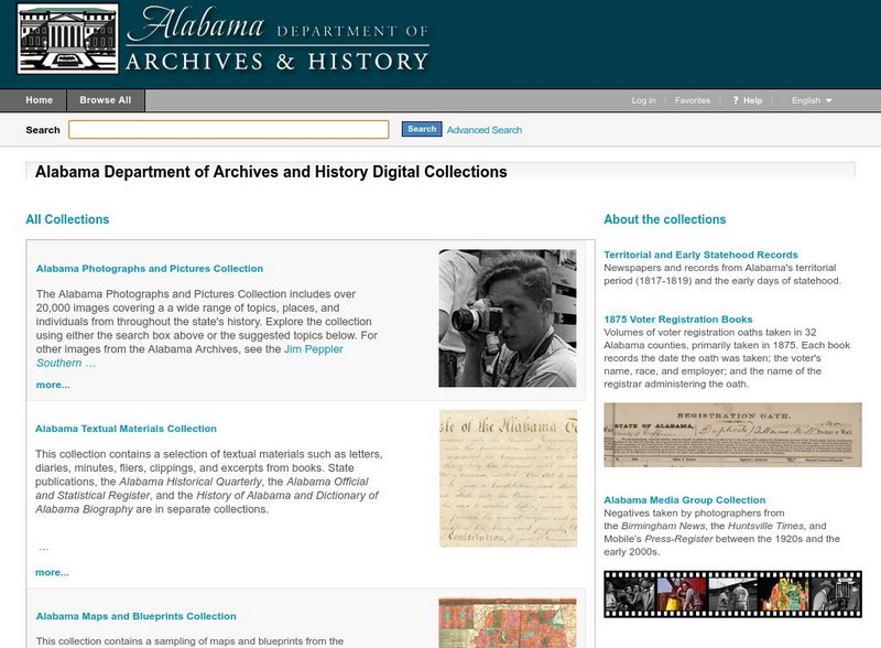 Alabama Dept. Of Archives and History: Wwi and Alabama's Rainbow Division [Pdf] Lesson Plan