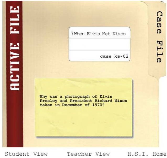Hsi: When Elvis Met Nixon Interactive Hsi: When Elvis Met Nixon Interactive