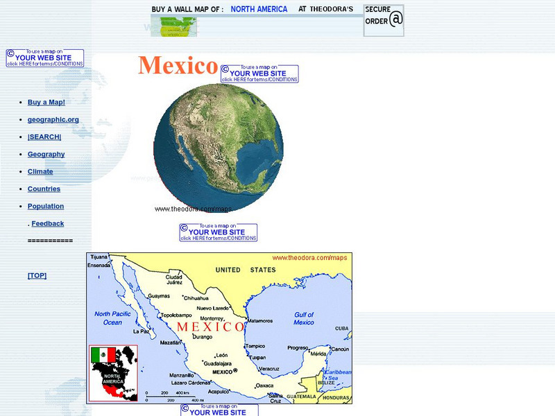 Mexico (Maps) Graphic