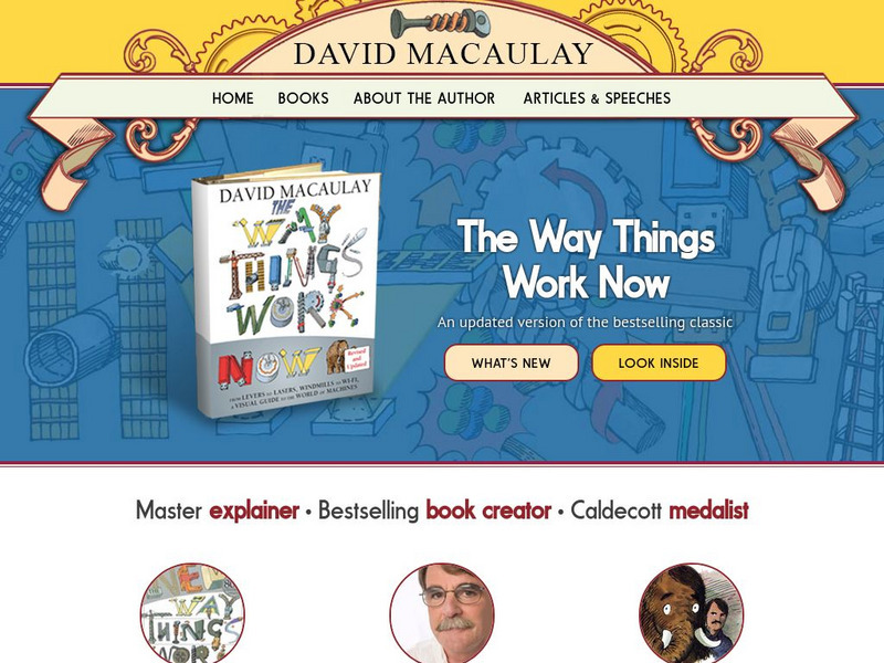 Houghton Mifflin: David Macaulay Author and Illustrator Activity Houghton Mifflin: David Macaulay Author and Illustrator Activity