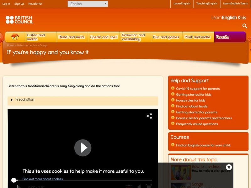 British Council: Learn English Kids: If You're Happy and You Know It Audio British Council: Learn English Kids: If You're Happy and You Know It Audio
