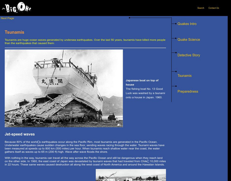 Burke Museum: Tsunamis Handout Burke Museum: Tsunamis Handout