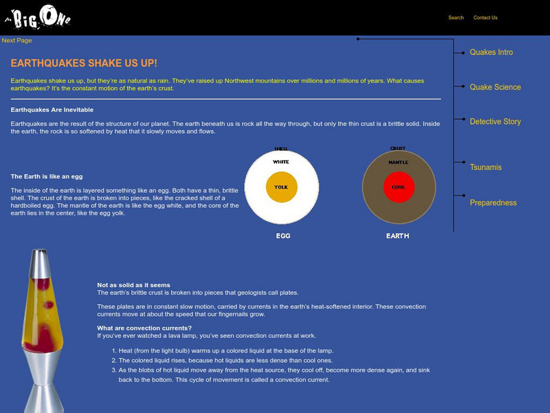 Burke Museum: Earthquake Science Unit Plan Burke Museum: Earthquake Science Unit Plan