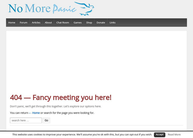 No More Panic: Chlordiazepoxide (Libritabs, Librium) Handout No More Panic: Chlordiazepoxide (Libritabs, Librium) Handout