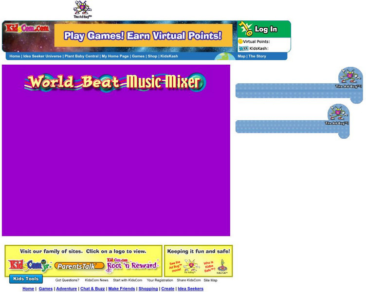 Kidscom.com: World Beat Music Mixer Interactive Kidscom.com: World Beat Music Mixer Interactive