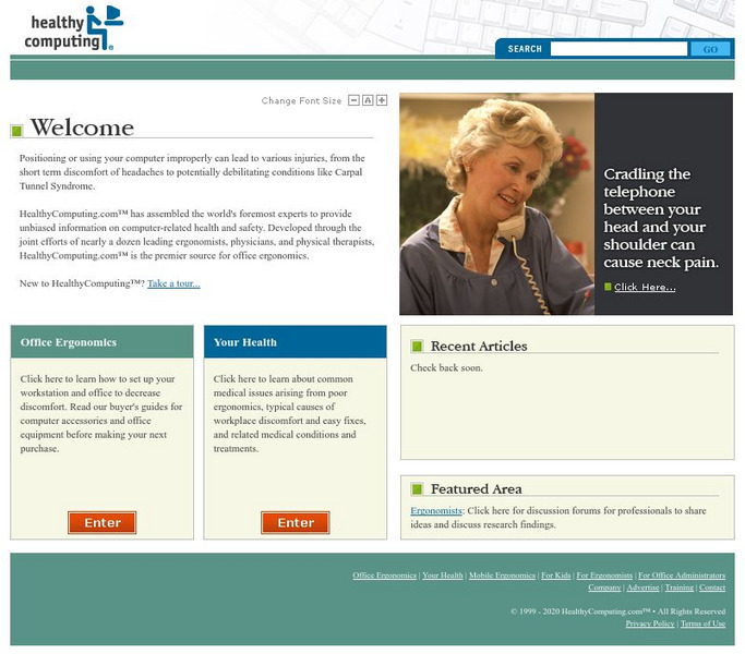 Healthy Computing Website Healthy Computing Website