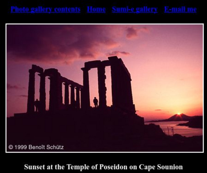Sunset at the Temple of Poseidon on Cape Sounion Graphic Sunset at the Temple of Poseidon on Cape Sounion Graphic