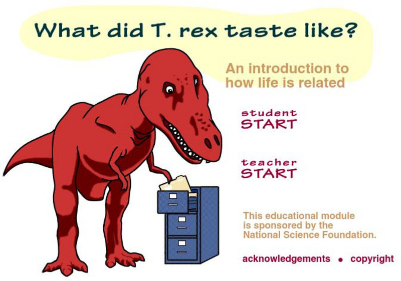 Ucmp: What Did T. Rex Taste Like? Interactive Ucmp: What Did T. Rex Taste Like? Interactive