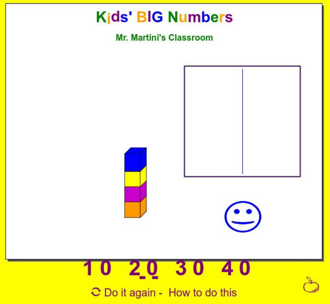 Mr. Martini's Classroom: Kid's Big Numbers Interactive Mr. Martini's Classroom: Kid's Big Numbers Interactive