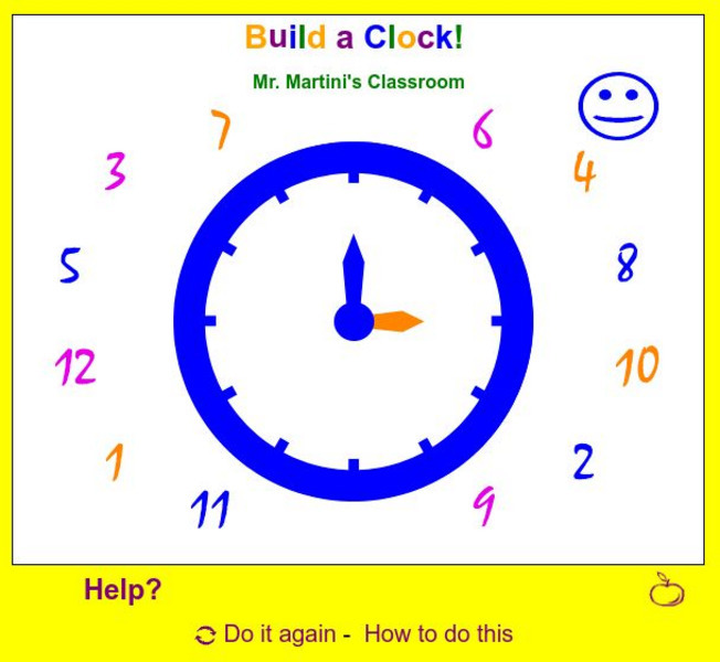 Mr. Martini's Classroom: Build a Clock Interactive Mr. Martini's Classroom: Build a Clock Interactive